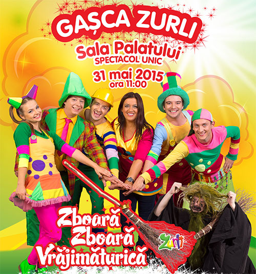 Premieră în industria divertismentului din România: Gașca Zurli ajunge într-un super show la Sala Palatului