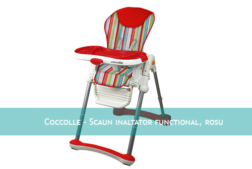 Coccolle--Scaun-inaltator-functional,-rosu