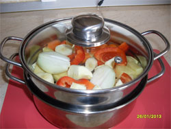 prima supa de legume a bebelusului