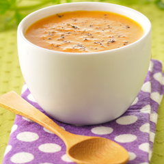 supa de chimen cu morcovi pentru copii