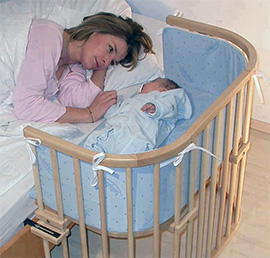 unde doarme bebelusul cu mama