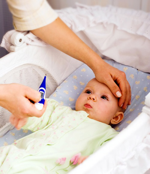 Febra si antitermicele la bebelusi si copii mici