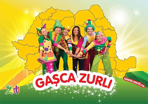 Gașca Zurli, record de bilete vândute la spectacolele pentru copii in România.