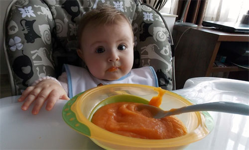 Supa de legume pentru bebelusi de la 6-7 luni