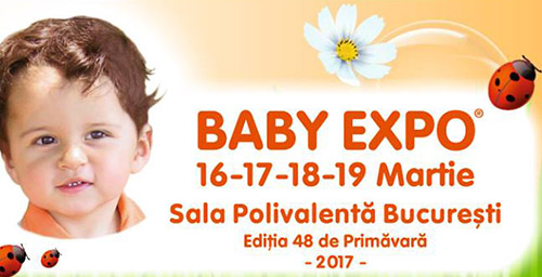 Sarbatoreste sosirea Primaverii impreuna cu BABY EXPO - Expozitia pentru Mamici si Bebelusi 16-19 Martie 2017, Sala Polivalenta Bucuresti