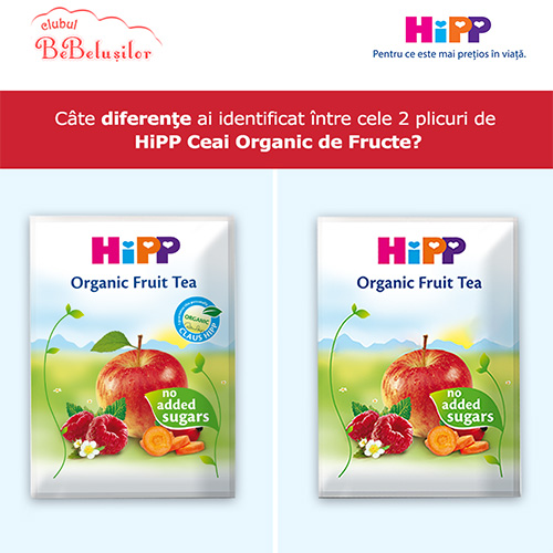 Regulament Concurs HiPP Ceai Organic de Fructe