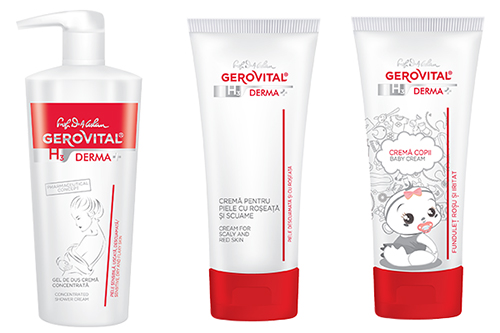 (P) Gerovital H3 Derma+, îmbogățită cu 8 noi dermatocosmetice pentru îngrijirea specială a pielii și părului