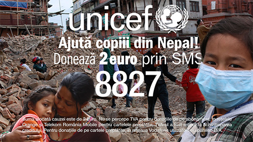 Știrile PRO TV au lansat o nouă campanie - Există viață după cutremur,  în parteneriat cu UNICEF