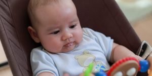 salivatia bebelusului